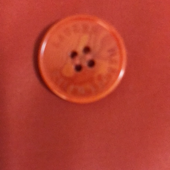 Ralph Lauren 3/4 length orange red lined trench with front slat pockets - Picture 6 of 10